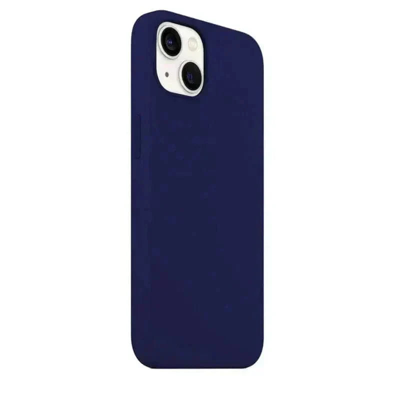 Liquid Silicone inner microfiber Case for iPhone 15 Pro Max iPhone 15 Pro Max ink-blue Cases & Covers