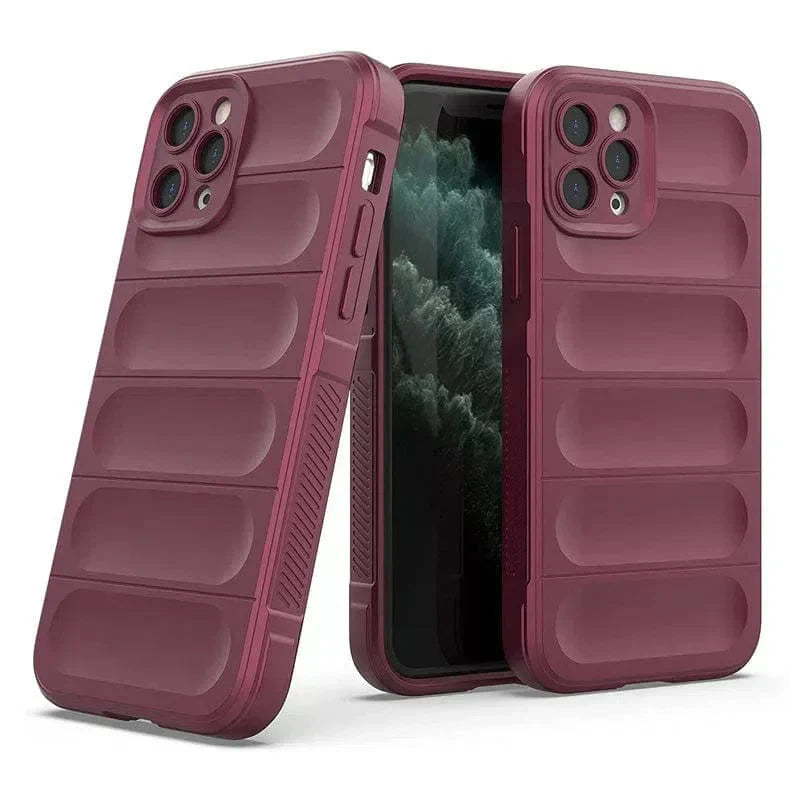 Matte Soft Flexible Case for iPhone 15 Pro Max iPhone 15 Pro Max Wine Red Cases & Covers