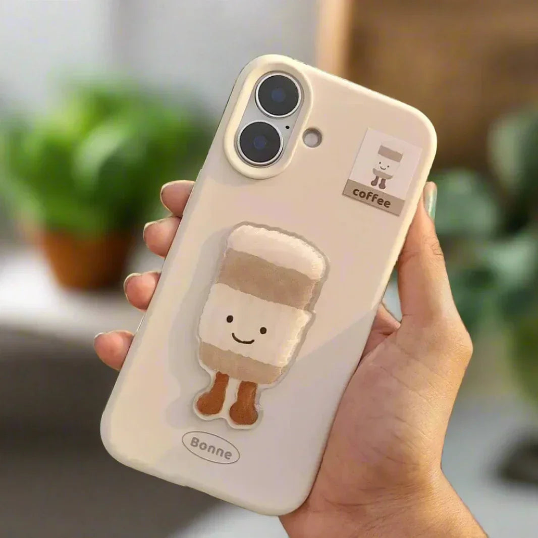 Cute 3D Patterns Silicone TPU Case for iPhone 15 Pro Cases & Covers