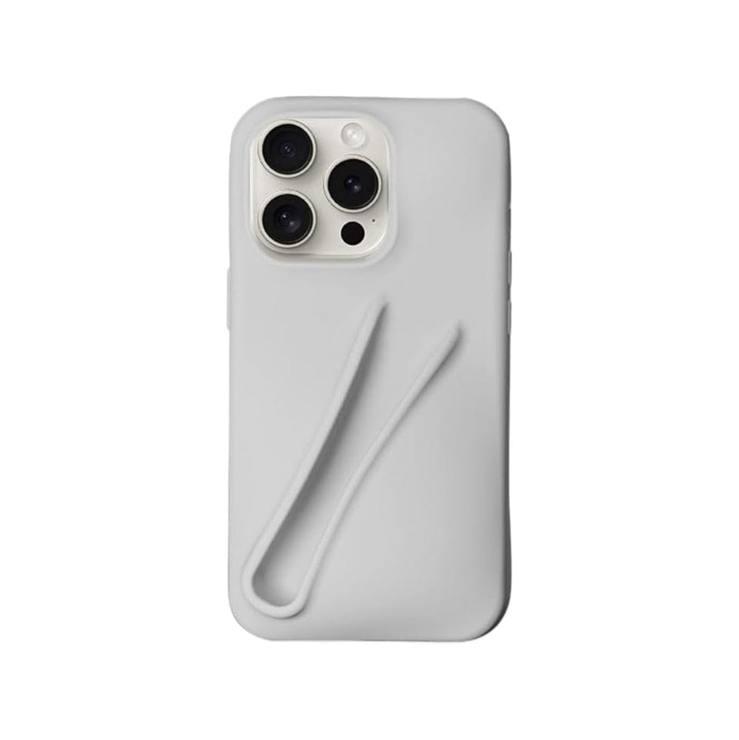 Lip Gloss Soft Silicone Shockproof Case for iPhone 12 | 12 Pro iPhone 12 | 12 Pro grayish-blue Cases & Covers