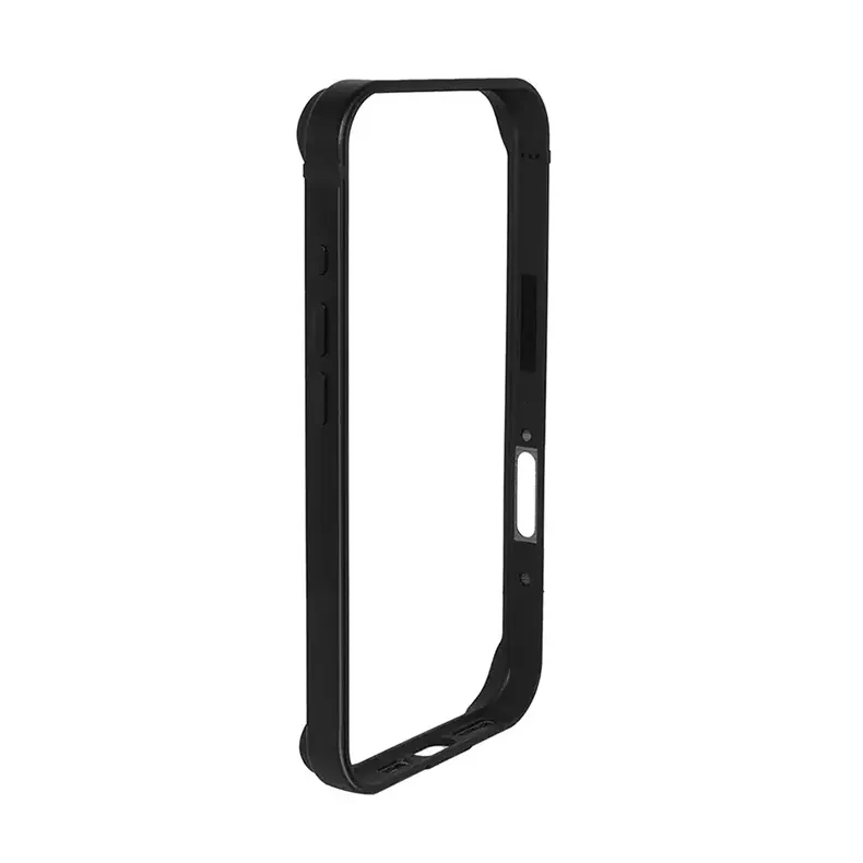 Metal Reinforced Aluminum Frame Case for iPhone 16 Plus iPhone 16 Plus black Cases & Covers