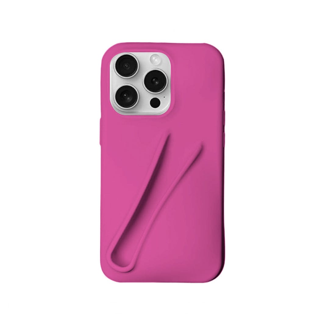 Lip Gloss Soft Silicone Shockproof Case for iPhone 12 | 12 Pro iPhone 12 | 12 Pro soft-magenta Cases & Covers
