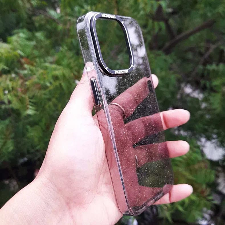 Luxury Bling Transparent Shiny Glitter Hard Case for iPhone 12 | 12 Pro Cases & Covers