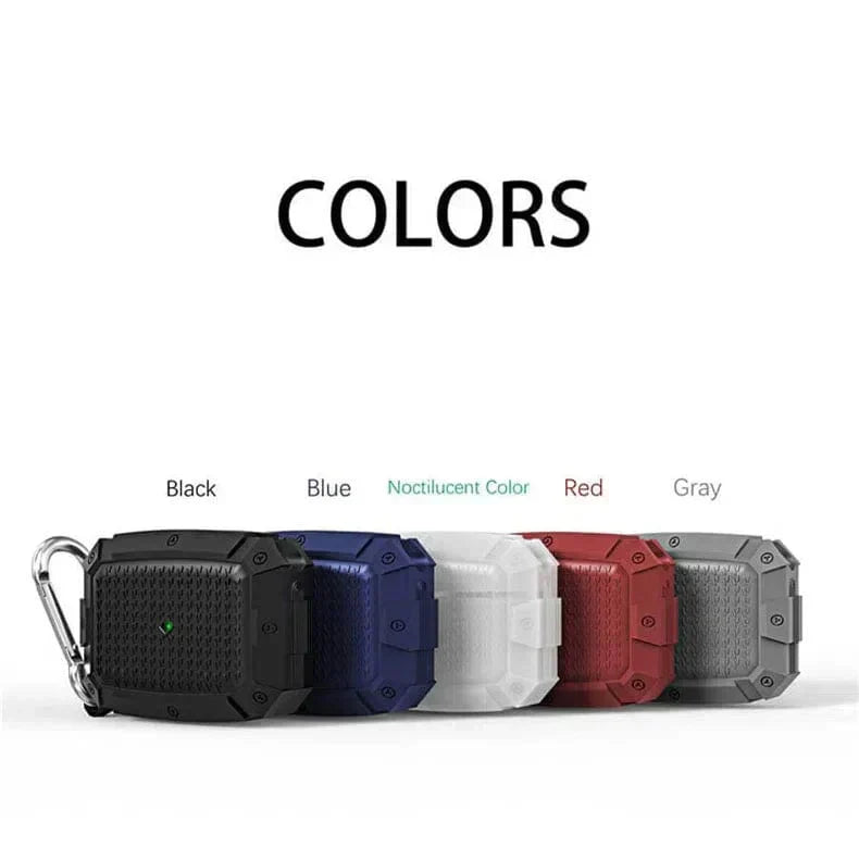 Ultra Tough Side Locks Silicone Soft Cover for Airpods Pro | Pro 2 Cases & Covers
