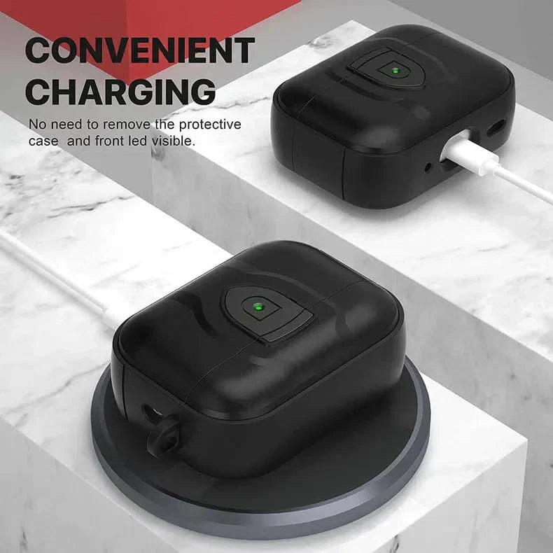 Hybrid TPU PC Lock Clip Cover for Airpods Pro | Pro 2