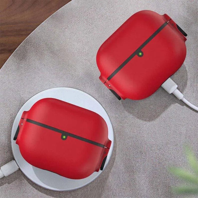 PC Silicone coated Side Lock Cover for Airpods Pro | Pro 2
