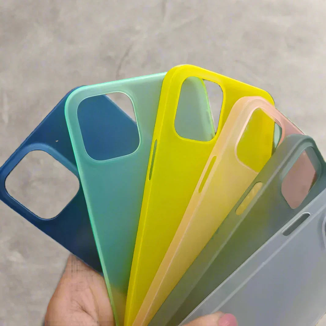 0.4mm Frosted Slim Matte Paper Case for iPhone 12 mini Cases & Covers