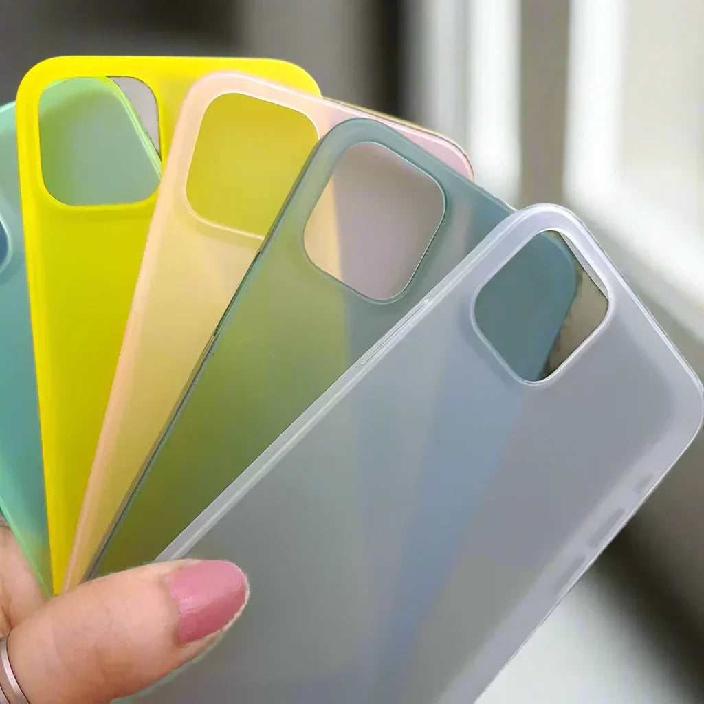 0.4mm Frosted Slim Matte Paper Case for iPhone 12 mini Cases & Covers
