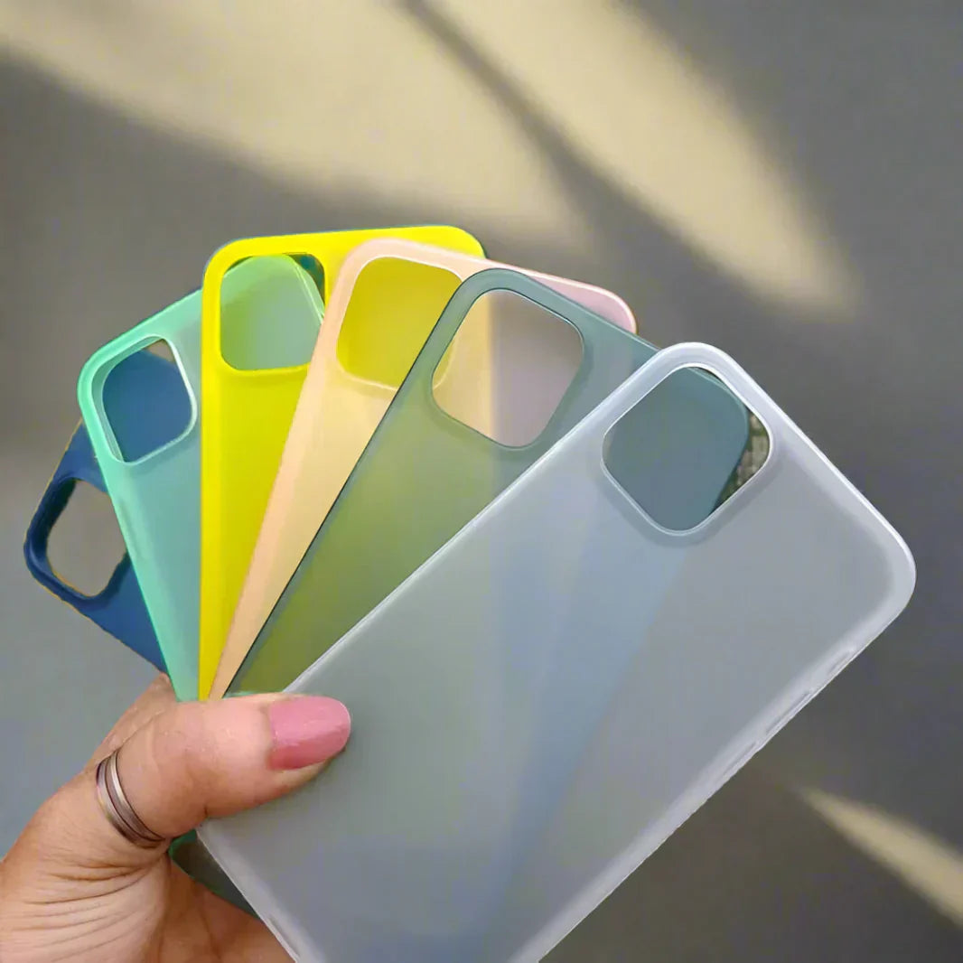 0.4mm Frosted Slim Matte Paper Case for iPhone 12 mini Cases & Covers