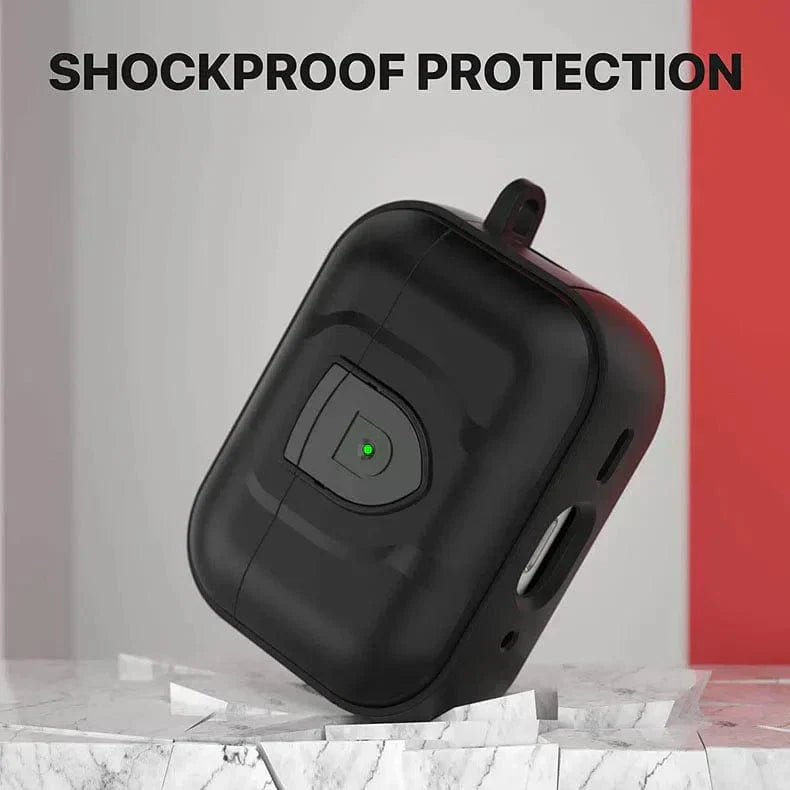 Hybrid TPU PC Lock Clip Cover for Airpods Pro | Pro 2