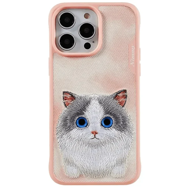 Nimmy 3D Embroided Hard Case for iPhone 16 Pro Cases & Covers