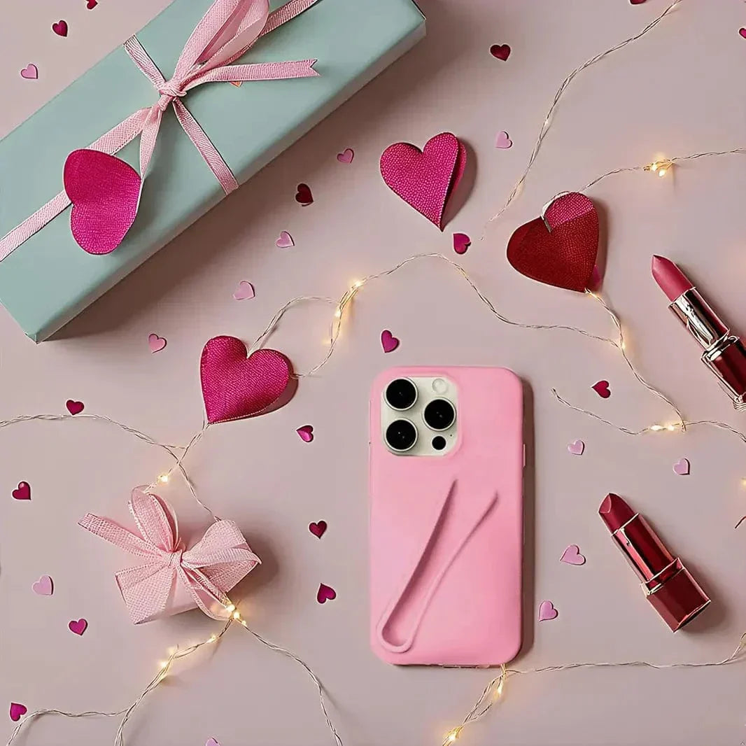 Lip Gloss Soft Silicone Shockproof Case for iPhone 16