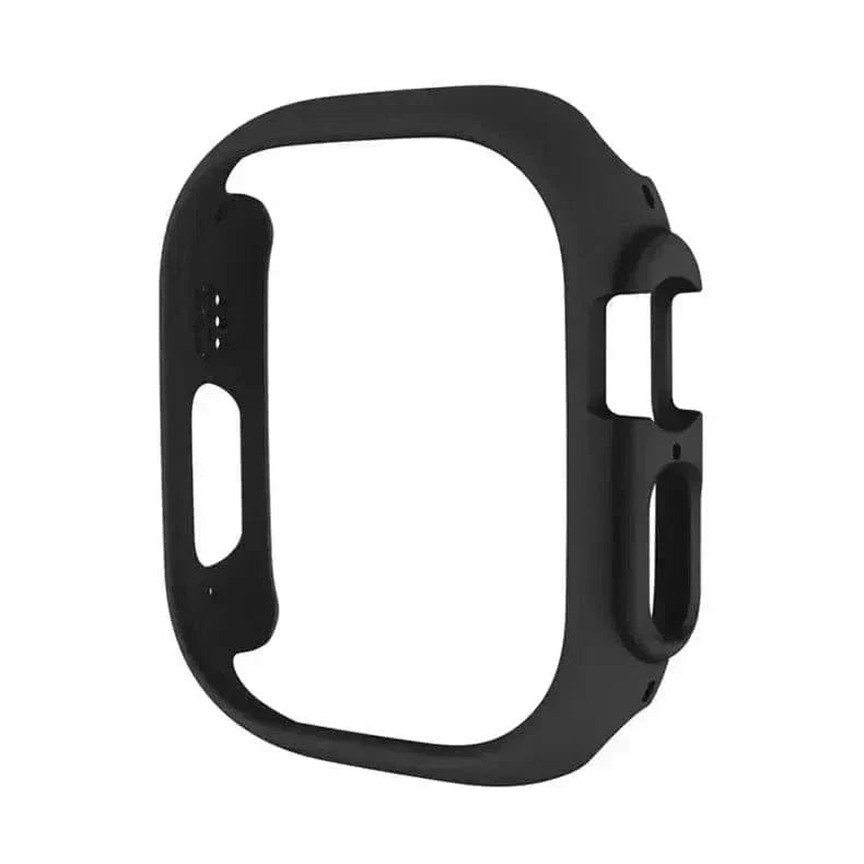 Minimalist Hard frame Cover for Apple Watch Ultra 49mm Ultra 49mm black Cases & Covers