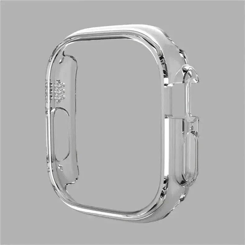 Minimalist Hard frame Cover for Apple Watch Ultra 49mm Ultra 49mm transparent Cases & Covers