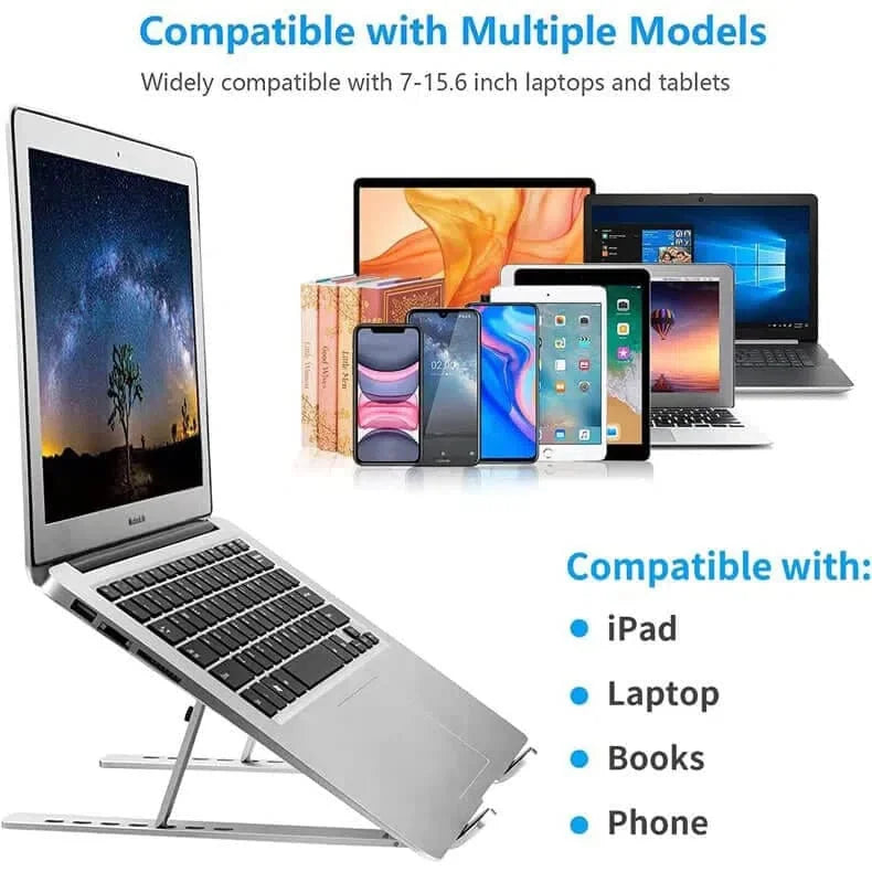 Adjustable Aluminum Portable Laptop Stand