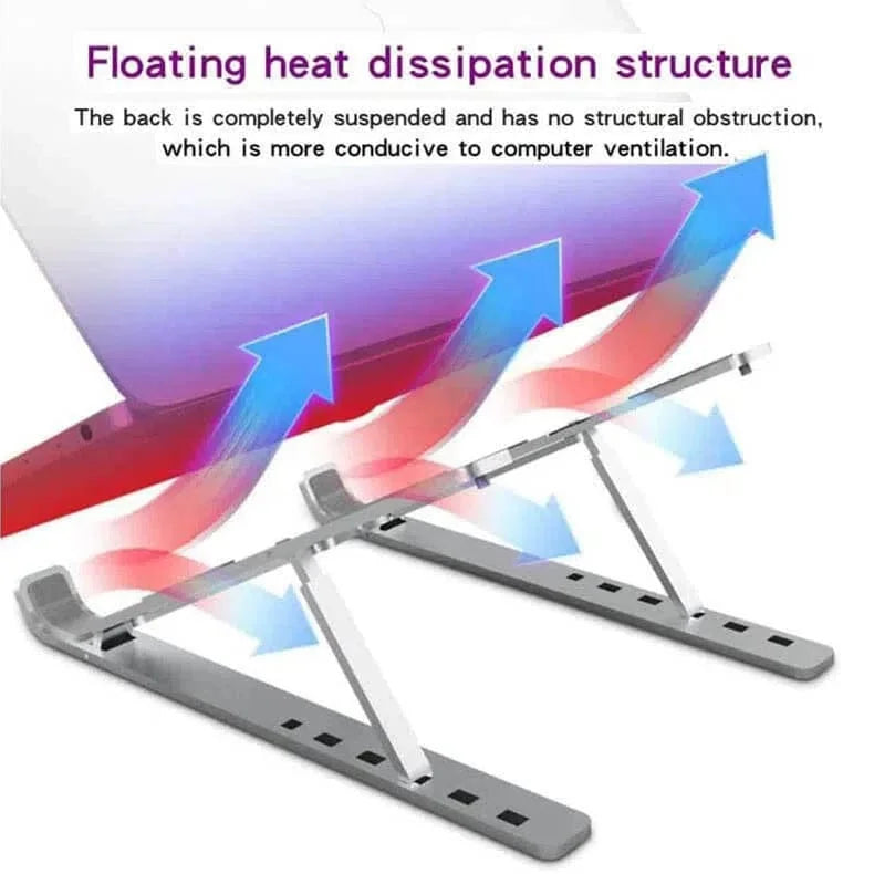 Adjustable Aluminum Portable Laptop Stand