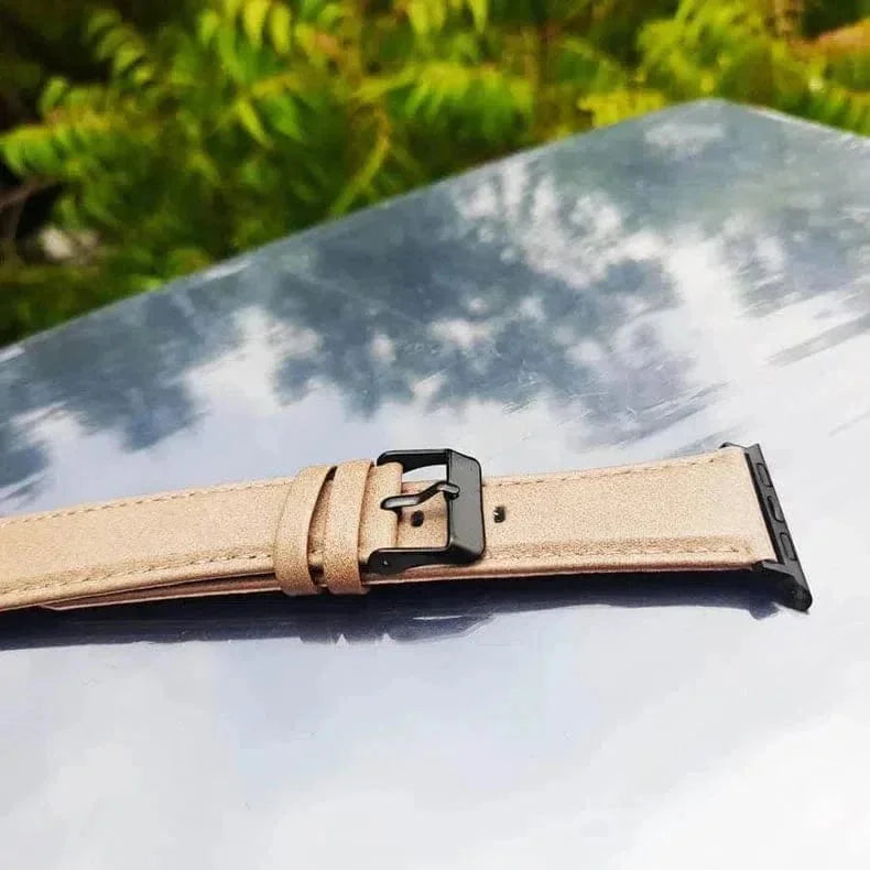 Classic Leather Texture Band for Apple Watch 38 | 40 | 41 | 42mm S10
