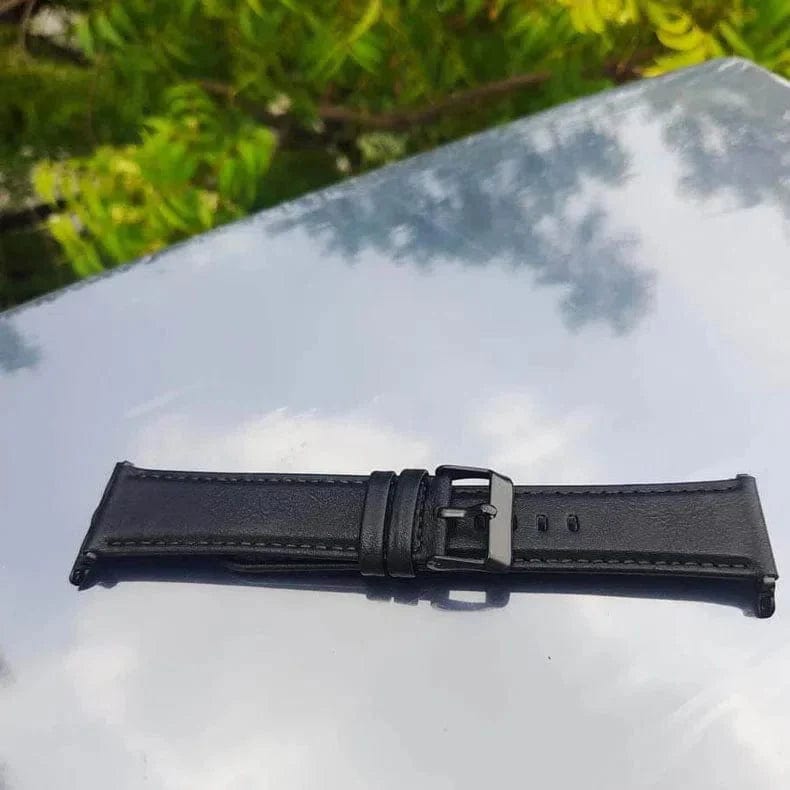 Classic Leather Texture Watch Band for Apple Watch Watch Bands 42mm | 44mm | 45mm | Ultra 49mm / Black