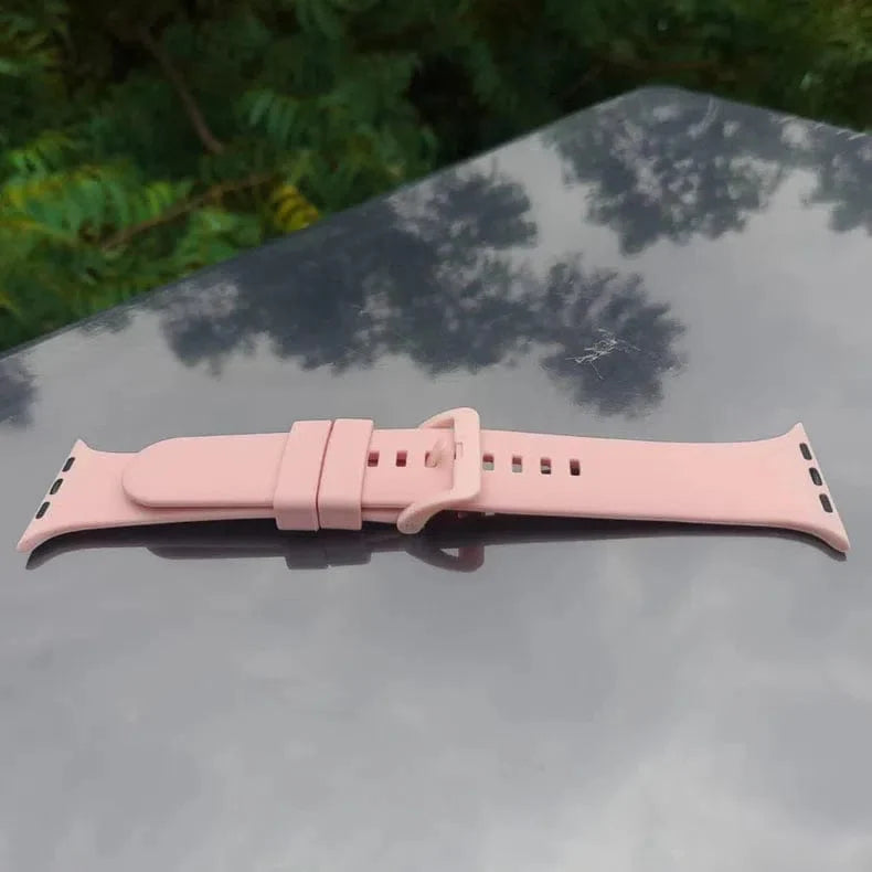 Classic Silicone Soft Watch Band for Apple Watch