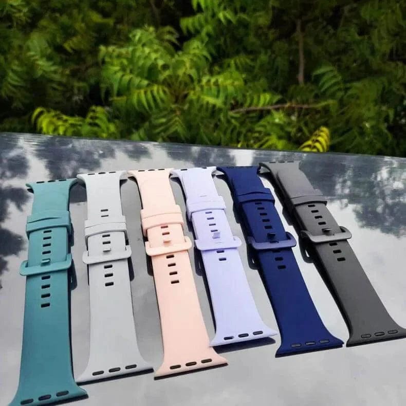 Classic Silicone Soft Watch Band for Apple Watch Watch Bands