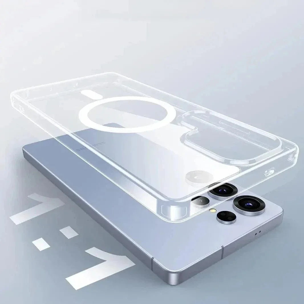 Clear Hard MagSafe Case for Samsung S25 Ultra