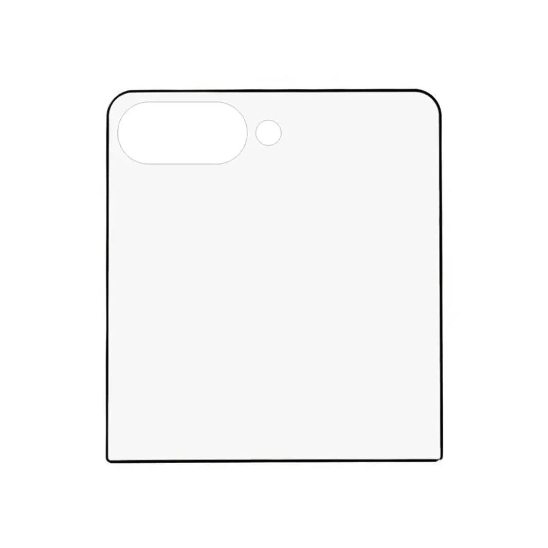 Clear Tempered Glass for Samsung Z Flip 7