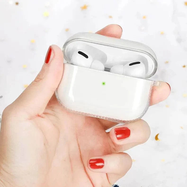 Colored Translucent Soft TPU Cover for Apple Airpods