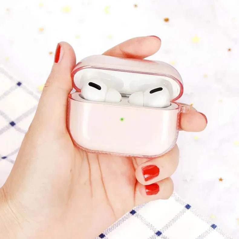 Colored Translucent Soft TPU Cover for Apple Airpods