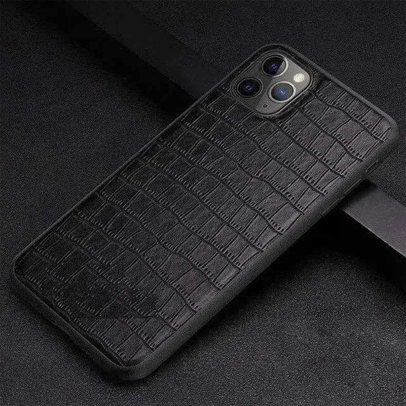 Crocodile TPU Leather Texture Hard Case for iPhone 13 Pro Max