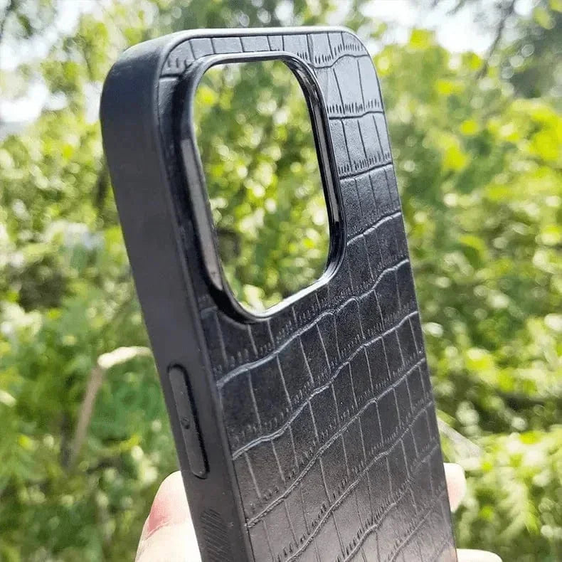 Crocodile TPU Leather Texture Hard Case for iPhone 13 Pro Max
