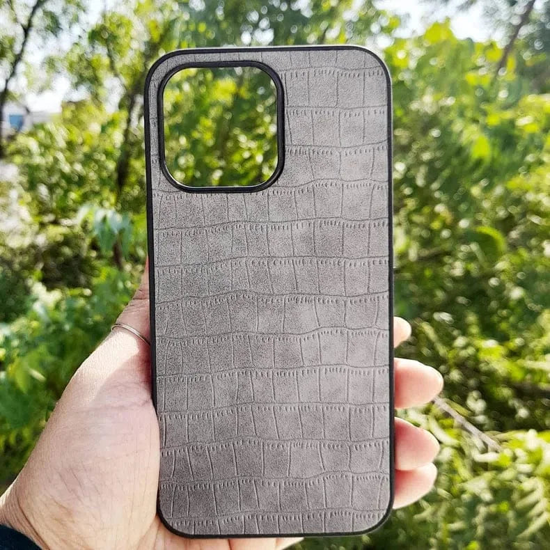 Crocodile TPU Leather Texture Hard Case for iPhone 13 Pro Max