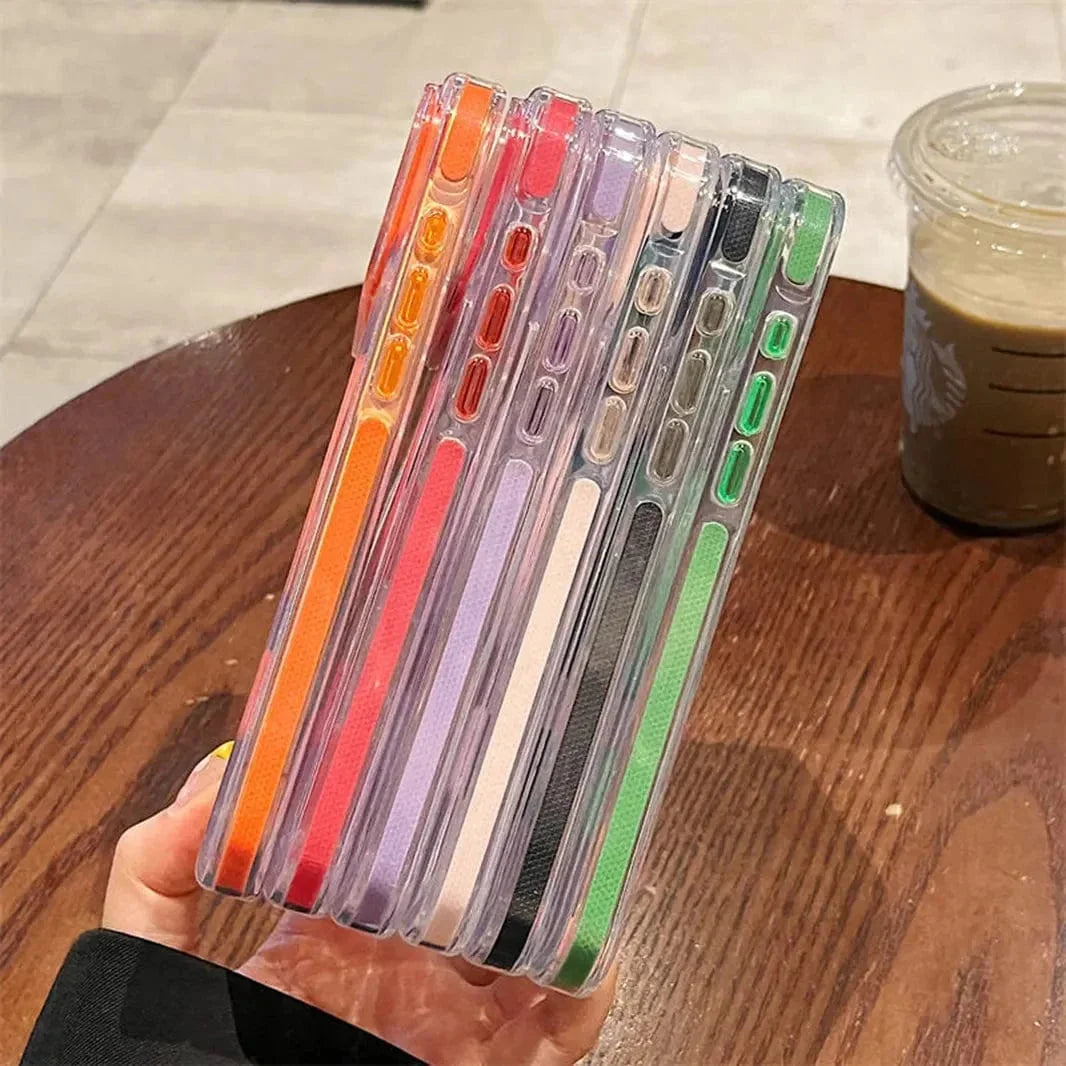 Crystal Clear Acrylic Hybrid Magnetic MagSafe Hard Case for iPhone 17