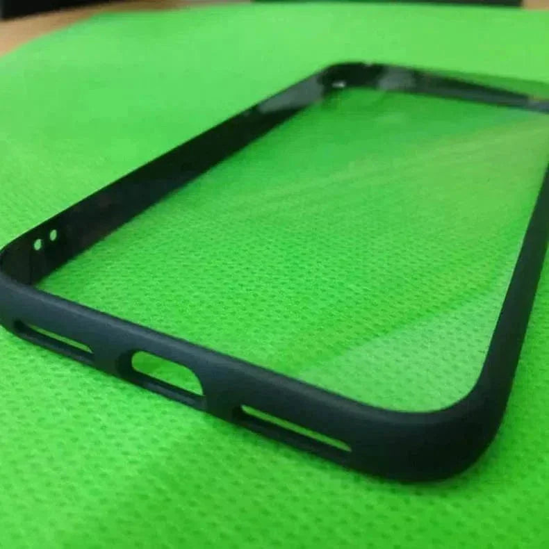 Crystal Clear Glossy Hybrid Matte Bumper Hard Case for Samsung S20 Plus
