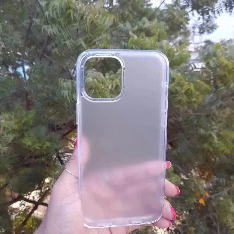 Crystal Clear Hard Case for iPhone 15
