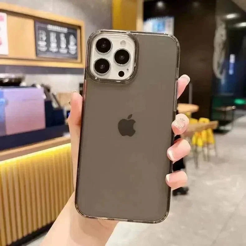 Crystal Clear Hard Case for iPhone 15 Pro