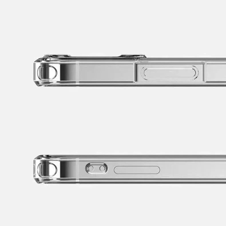 Crystal Clear Hard Case for iPhone 16