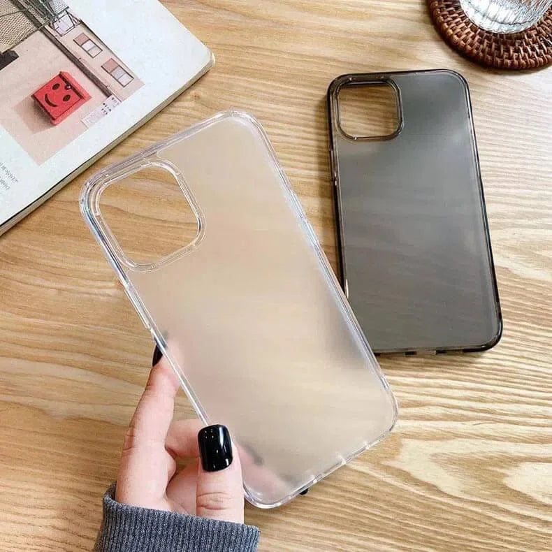 Crystal Clear Hard Case for iPhone 16