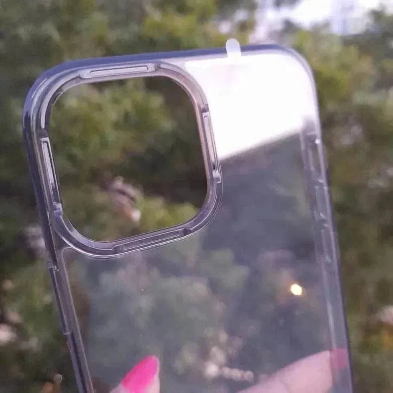 Crystal Clear Hard Case for iPhone 16 Pro Max