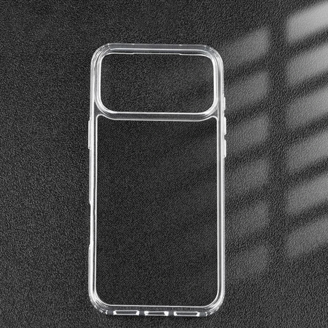 Crystal Clear Hard Case for iPhone 17 Pro