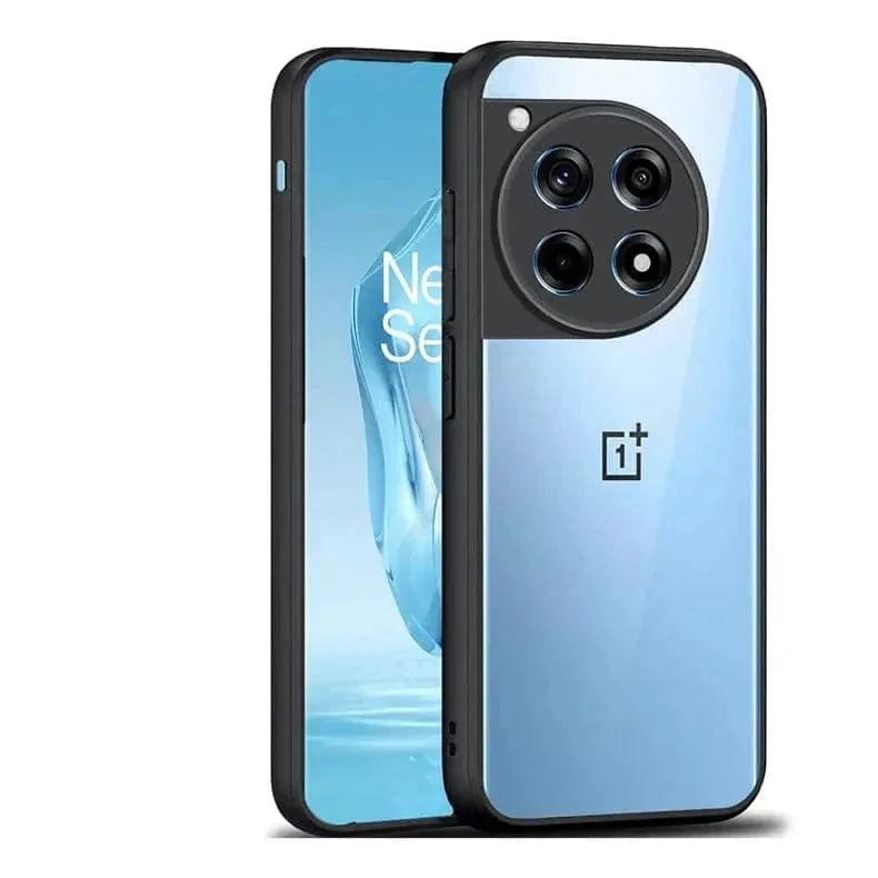 Crystal Clear Hybrid Matte Side Hard Case for OnePlus Nord CE 3 Lite