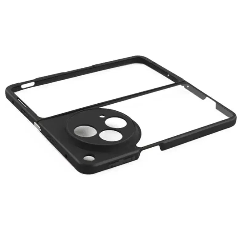 Crystal Clear Hybrid Matte Side Hard Case for OnePlus Nord CE 3 Lite