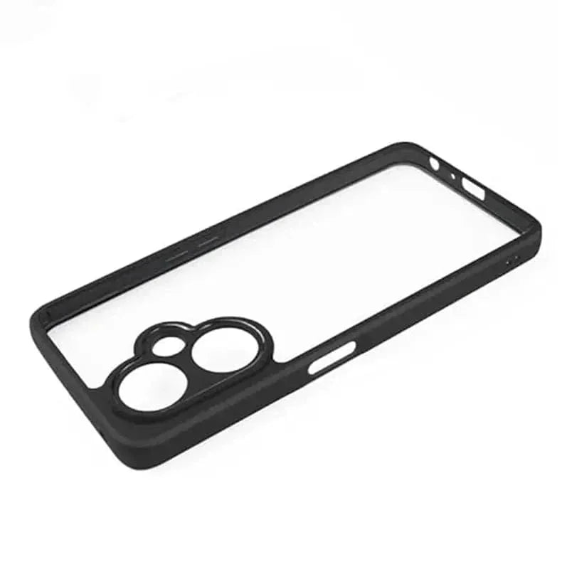 Crystal Clear Hybrid Matte Side Hard Case for OnePlus Nord CE 4 Lite