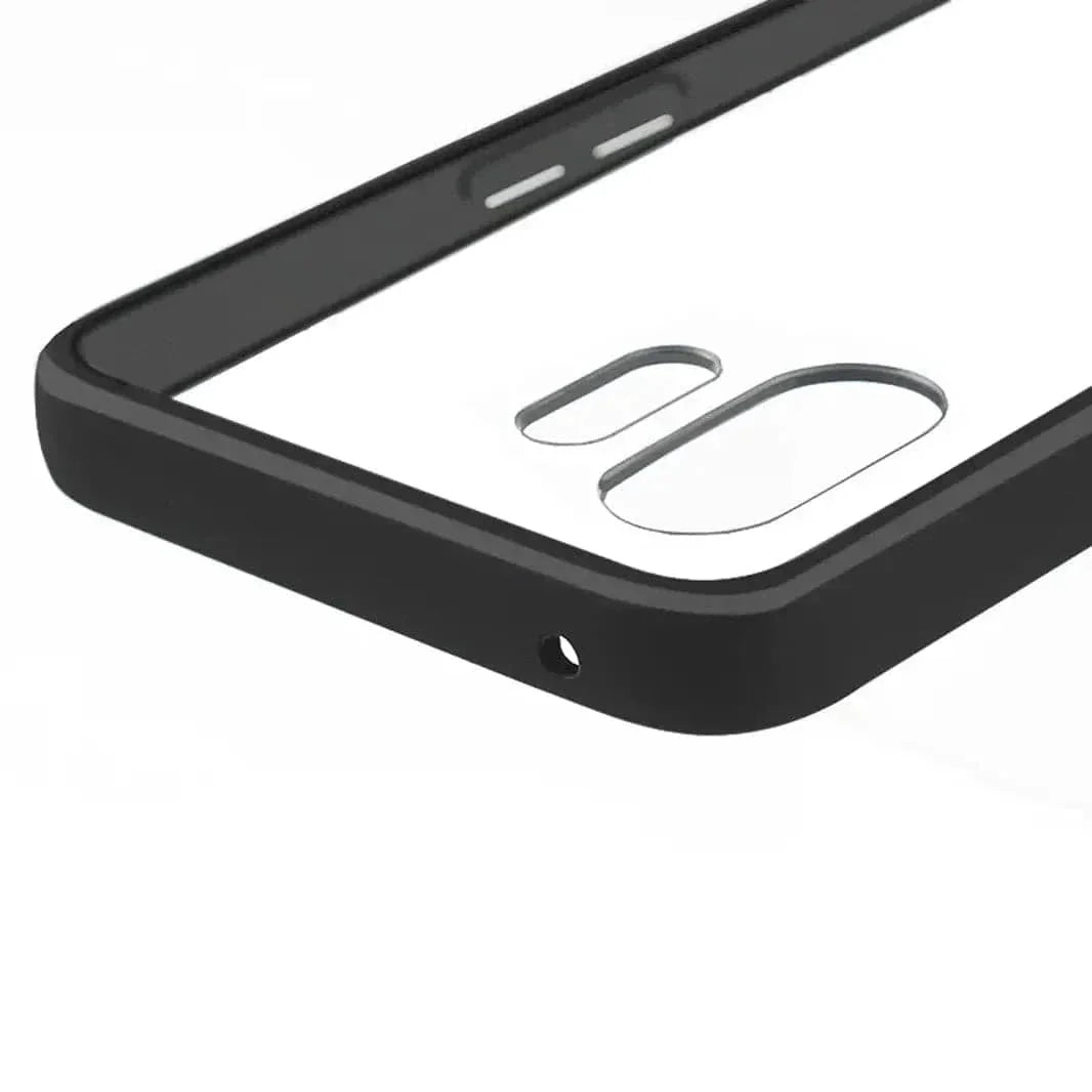 Crystal Clear Matte Bumper Hard Case for Nothing 2