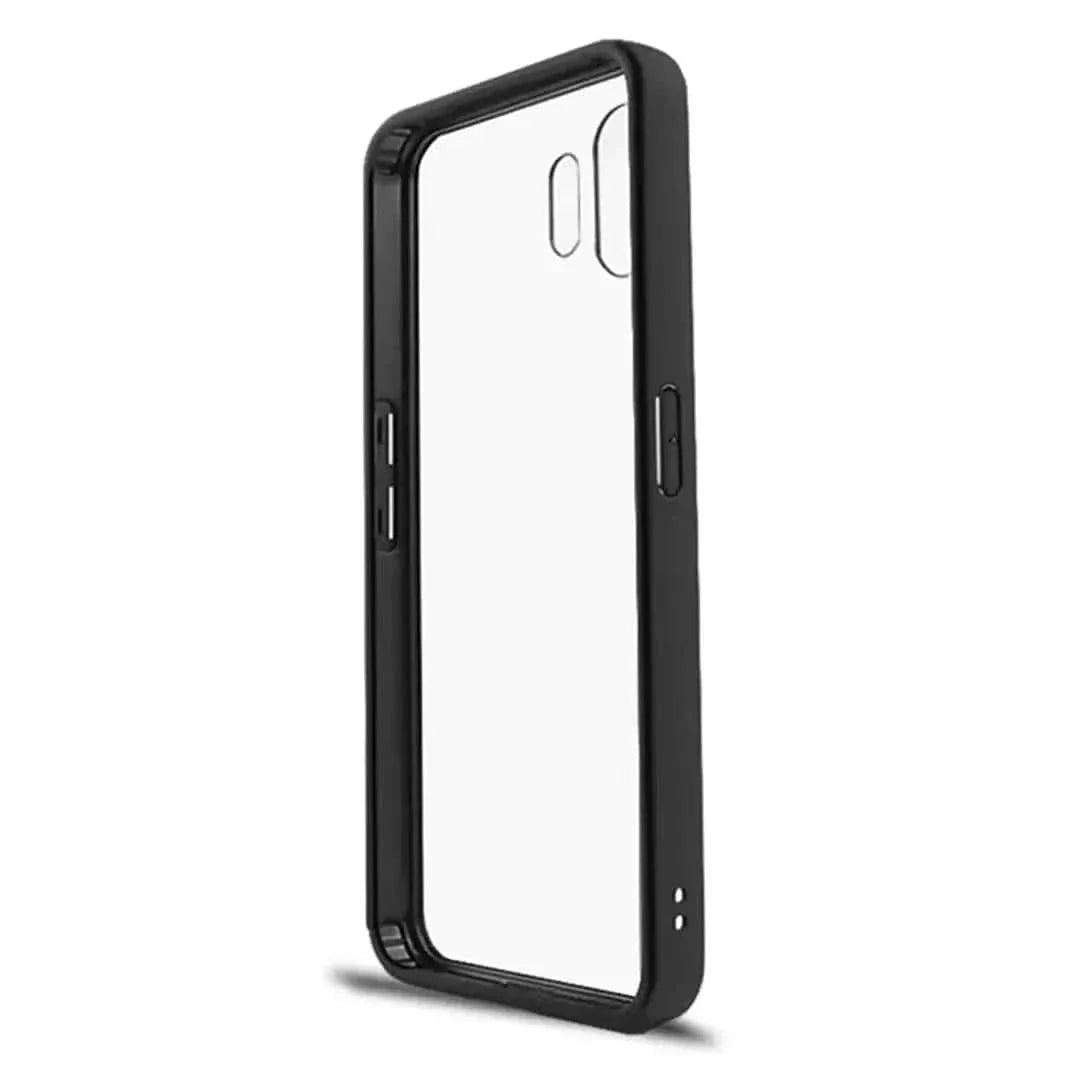 Crystal Clear Matte Bumper Hard Case for Nothing 2