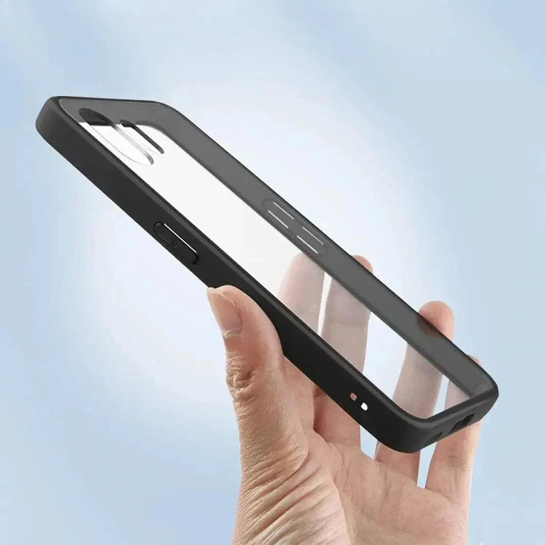 Crystal Clear Matte Bumper Hard Case for Nothing 2