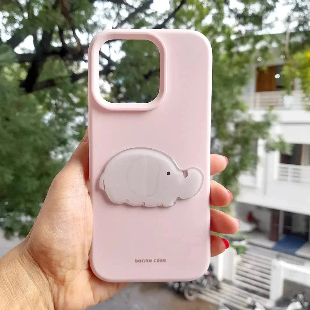 Cute 3D Patterns Silicone TPU Case for iPhone 16 Pro