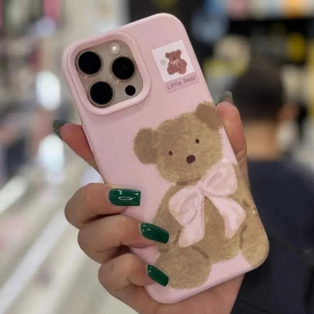 Cute Designs Print Silicone TPU Case for iPhone 15