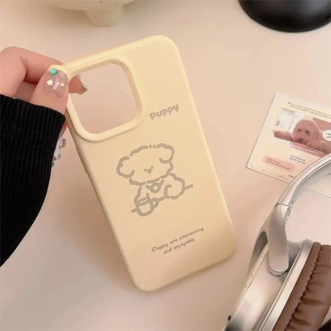 Cute Designs Print Silicone TPU Case for iPhone 16 Pro