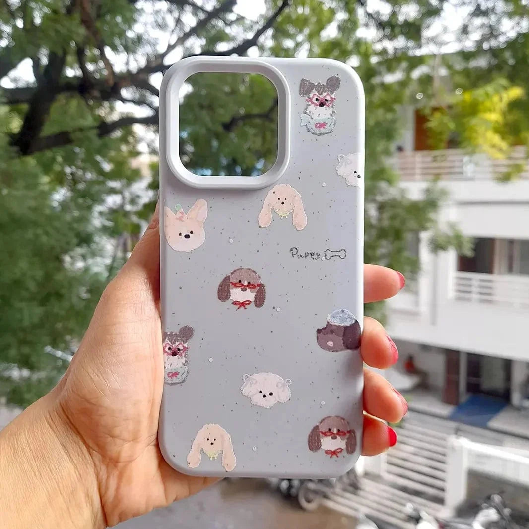 Cute Designs Print Silicone TPU Case for iPhone 16 Pro Max