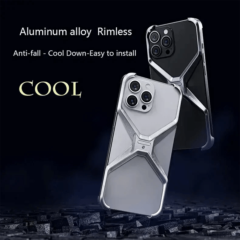 Detachable Metal Cool Alloy Bumper Frame for iPhone Back Cases